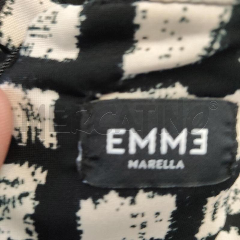 VESTITO DONNA NERO PANNA SCACCHI MARELLA | Mercatino dell'Usato Domodossola 5