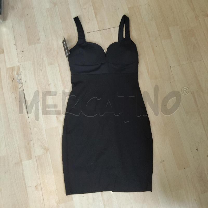 VESTITO DONNA NERO PINKO COPPE E SPALLINE | Mercatino dell'Usato Domodossola 1