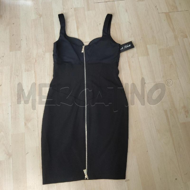 VESTITO DONNA NERO PINKO COPPE E SPALLINE | Mercatino dell'Usato Domodossola 3