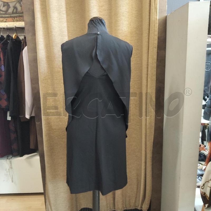 VESTITO DONNA NERO SMANICATO STOFFA SU FIANCHI PENNYBLACK | Mercatino dell'Usato Domodossola 3