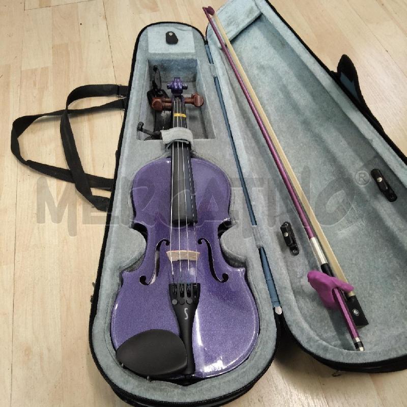 VIOLINO DA STUDIO VIOLA CUSTODIA AZZURRA   | Mercatino dell'Usato Domodossola 2