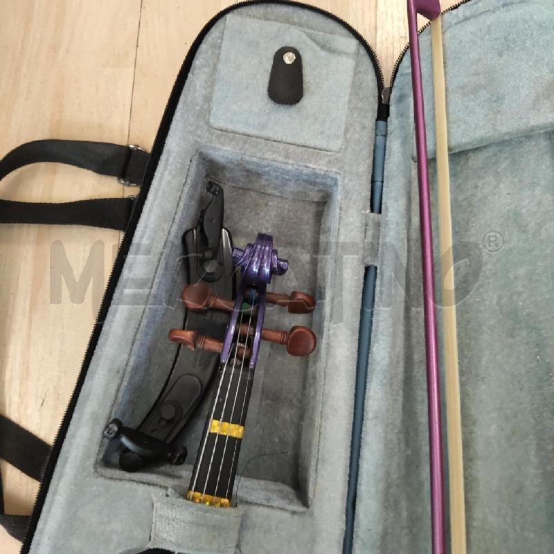 VIOLINO DA STUDIO VIOLA CUSTODIA AZZURRA   | Mercatino dell'Usato Domodossola 3