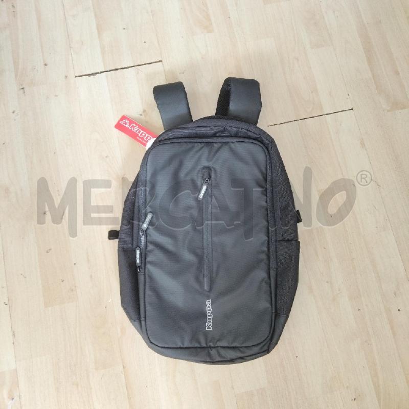 ZAINO NERO KAPPA  | Mercatino dell'Usato Domodossola 1