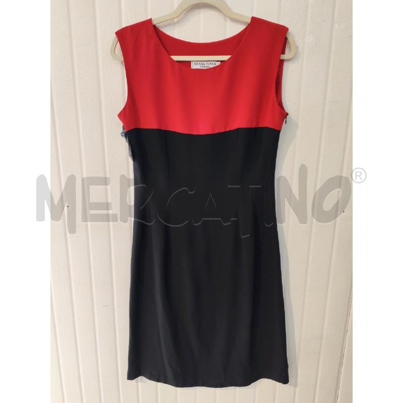 ABITO DONNA ARABA FENICE VENEZIA NERO ROSSO | Mercatino dell'Usato Mestre 1