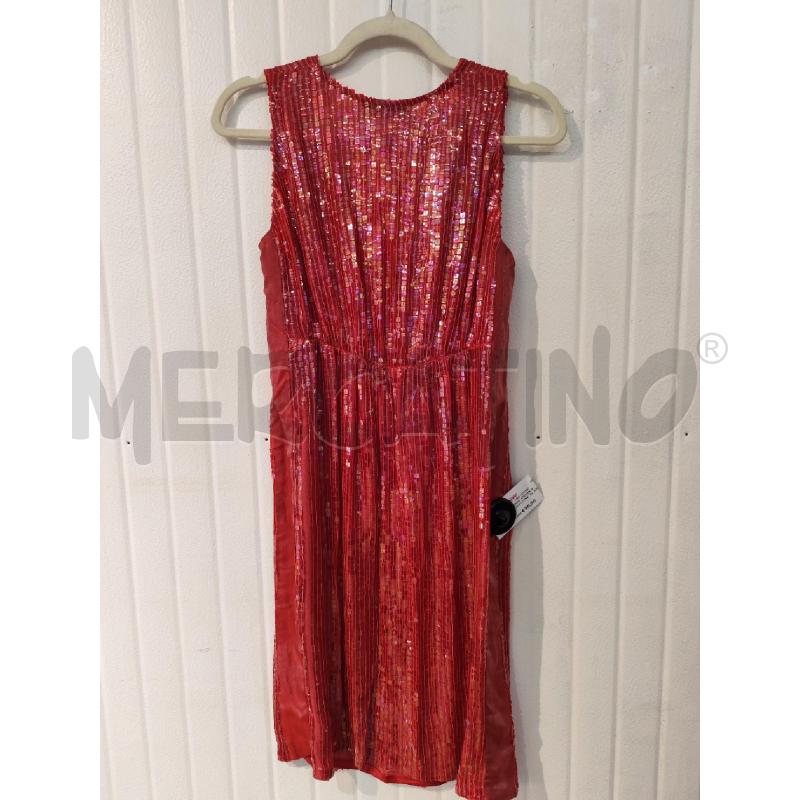ABITO DONNA ATELIER MANITU ROSSO STRASS QUADRATI | Mercatino dell'Usato Mestre 4