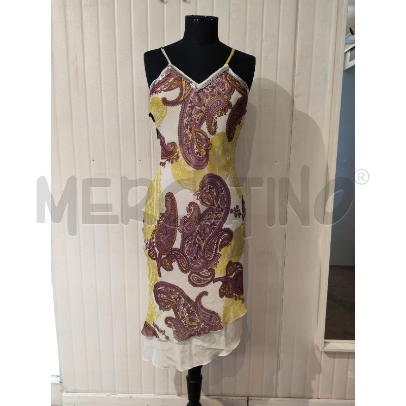 ABITO DONNA ATOS LOMBARDINI GIALLO E MARRONE | Mercatino dell'Usato Mestre 1