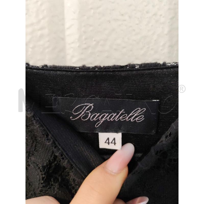 ABITO DONNA BAGATELLE NERO PIZZO GONNA VELO | Mercatino dell'Usato Mestre 2