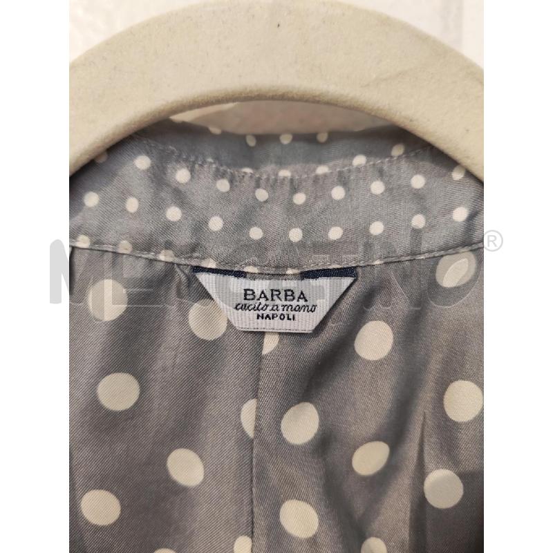 ABITO DONNA BARBA GRIGIO POIS BIANCHI | Mercatino dell'Usato Mestre 2
