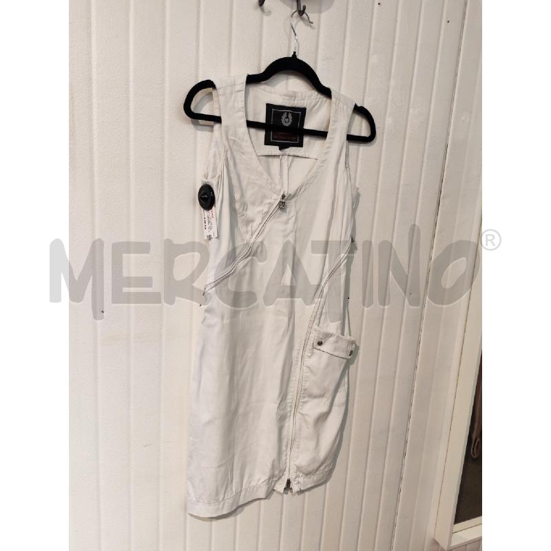 ABITO DONNA BELSTAFF BIANCO CERNIERE DECORATIVE | Mercatino dell'Usato Mestre 3