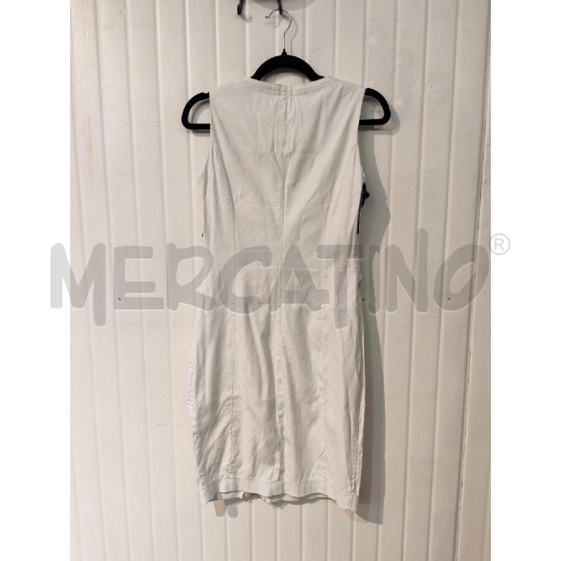 ABITO DONNA BELSTAFF BIANCO CERNIERE DECORATIVE | Mercatino dell'Usato Mestre 4