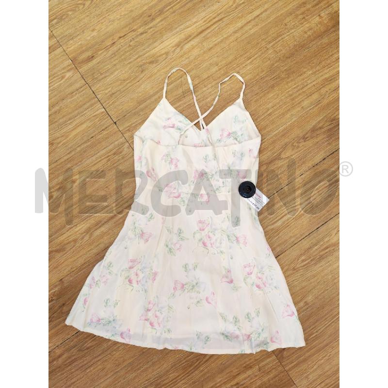 ABITO DONNA BORGO FIORI CREMA FIORI ROSA SETA | Mercatino dell'Usato Mestre 4
