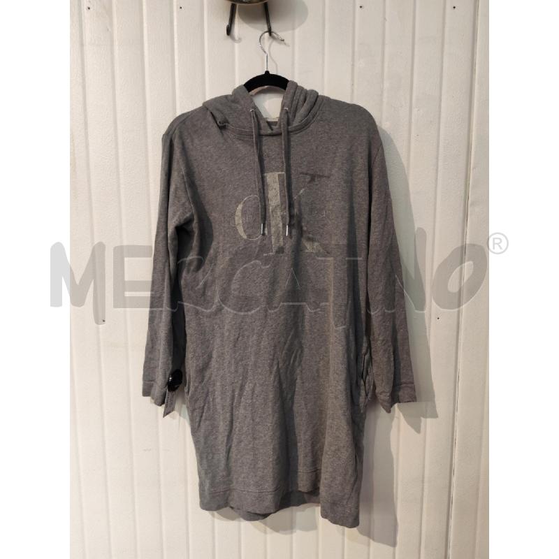 ABITO DONNA CALVIN KLEIN GRIGIO FELPA | Mercatino dell'Usato Mestre 1