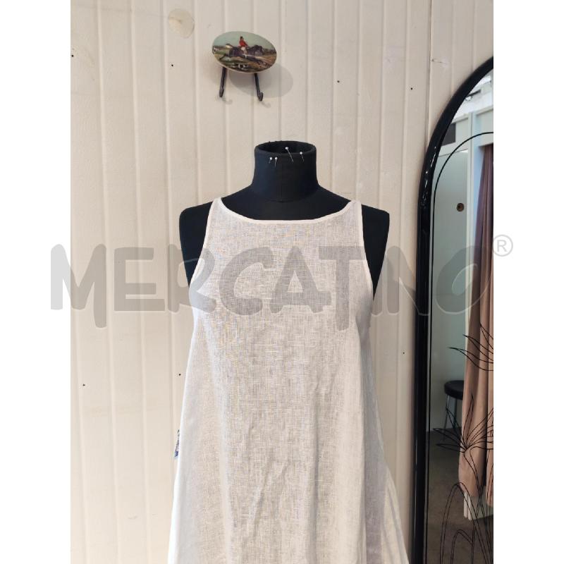 ABITO DONNA COS BIANCO IN LINO  | Mercatino dell'Usato Mestre 2