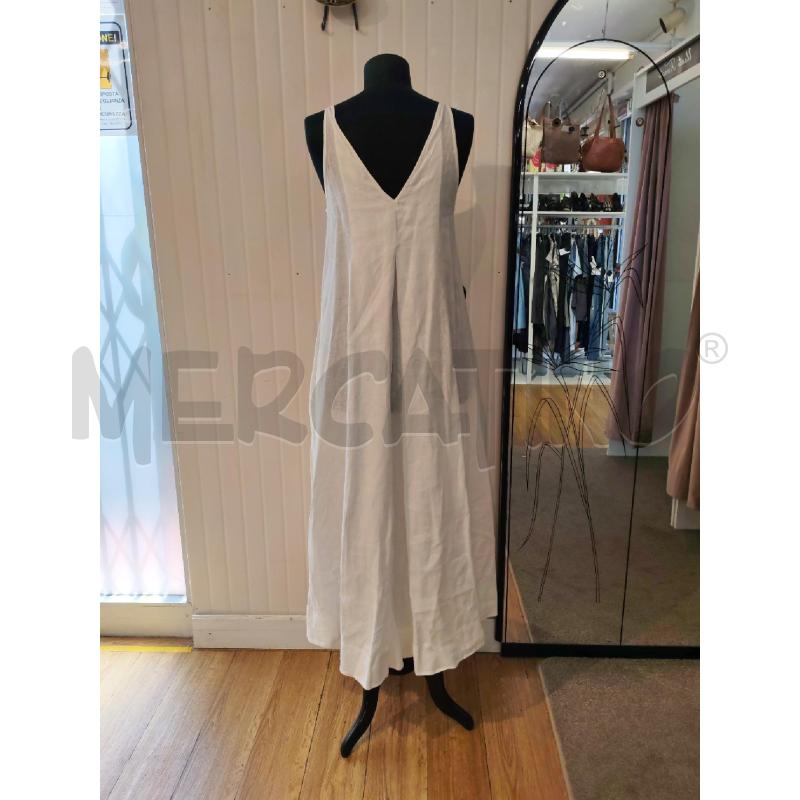 ABITO DONNA COS BIANCO IN LINO  | Mercatino dell'Usato Mestre 3