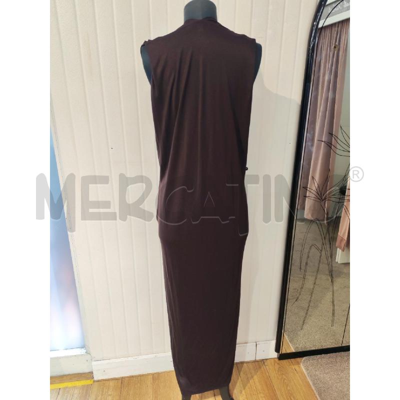 ABITO DONNA COS MARRONE LUNGO | Mercatino dell'Usato Mestre 4