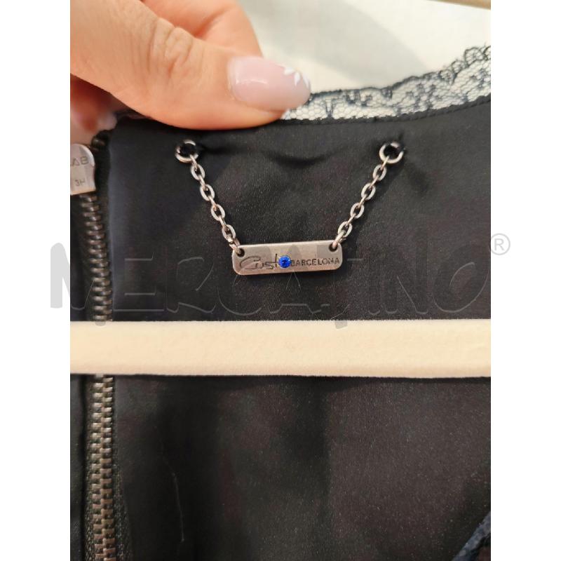 ABITO DONNA CUSTO BARCELLONA NERO FANTASIA DIAMANTI | Mercatino dell'Usato Mestre 4