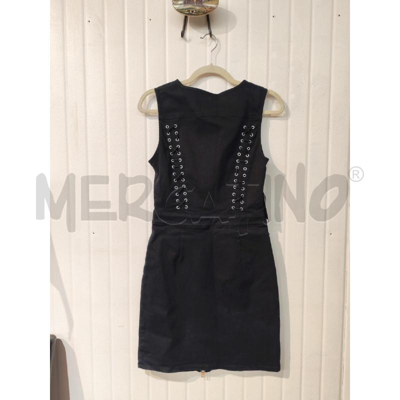 ABITO DONNA DIESEL NERO CON ZIP ARGENTATA  | Mercatino dell'Usato Mestre 3