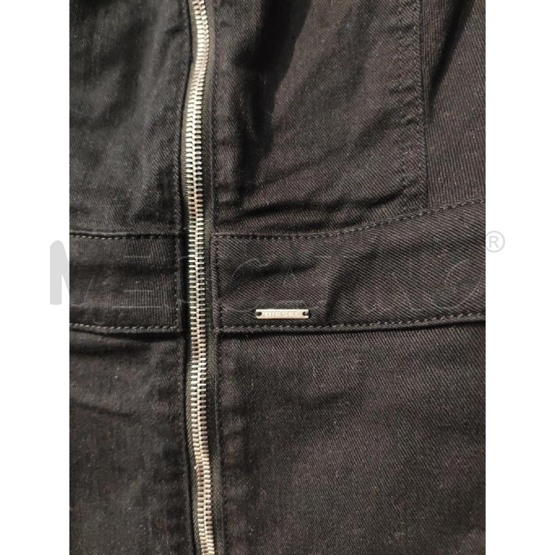 ABITO DONNA DIESEL NERO CON ZIP ARGENTATA  | Mercatino dell'Usato Mestre 5