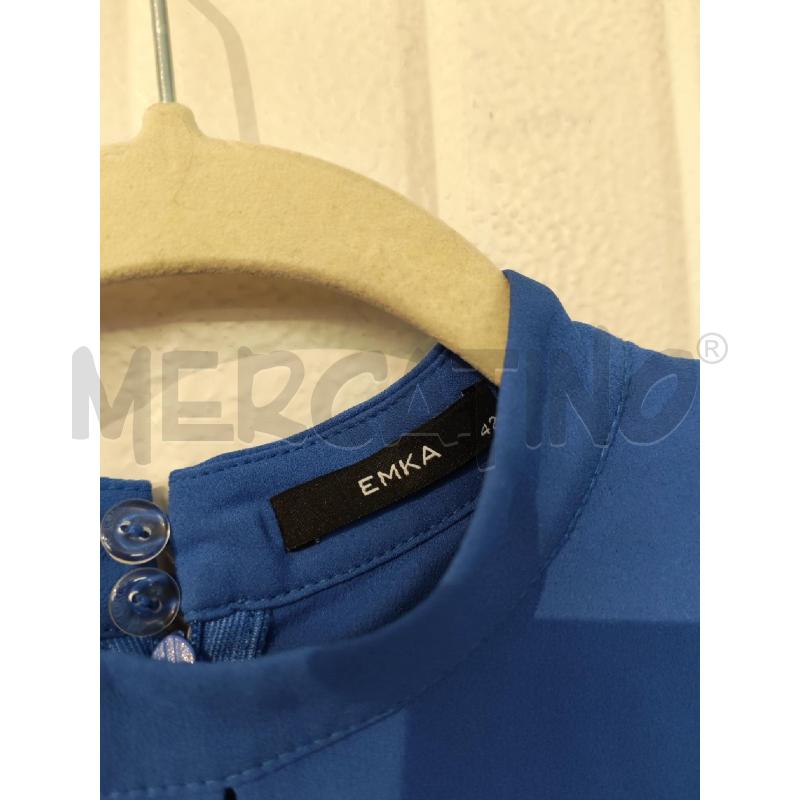 ABITO DONNA EMKA AZZURRO LUNGO  | Mercatino dell'Usato Mestre 2