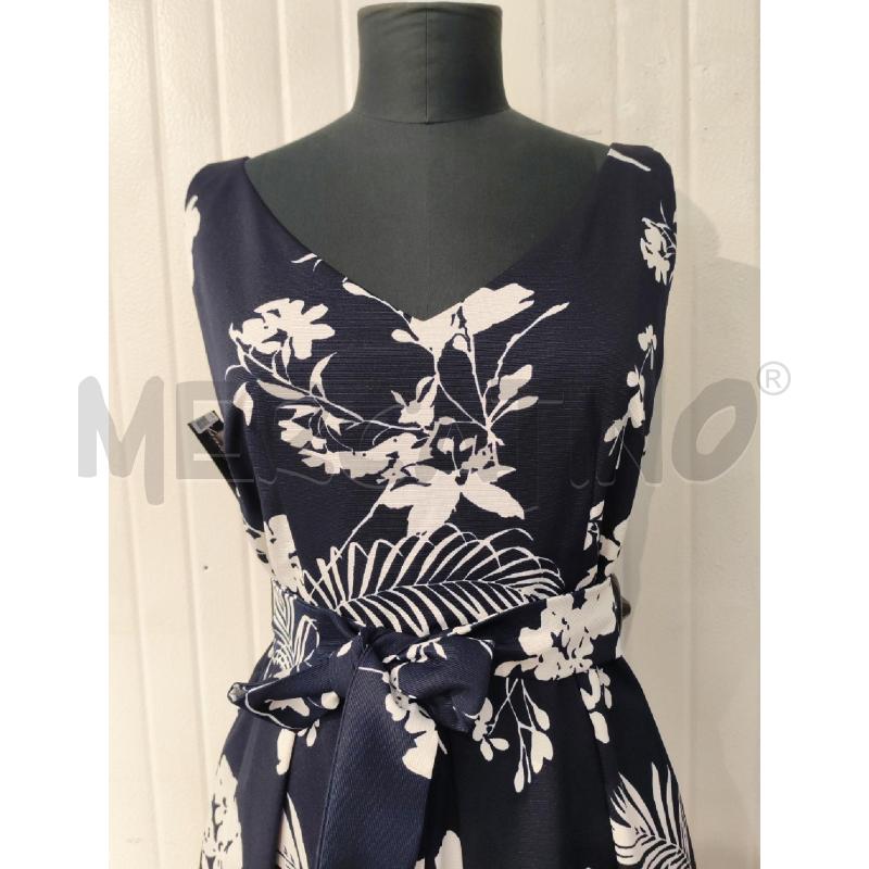 ABITO DONNA EMME MARELLABLU FANTASIA FIORI BIANCHI | Mercatino dell'Usato Mestre 2