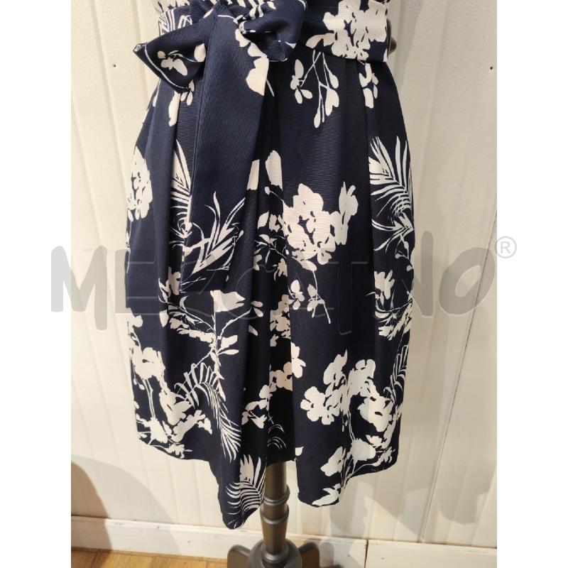 ABITO DONNA EMME MARELLABLU FANTASIA FIORI BIANCHI | Mercatino dell'Usato Mestre 3