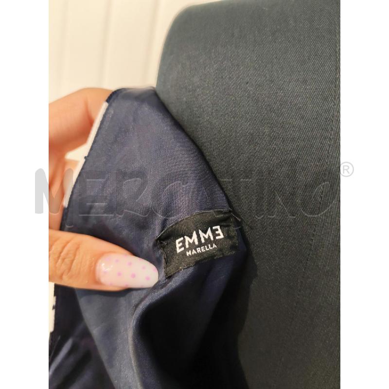 ABITO DONNA EMME MARELLABLU FANTASIA FIORI BIANCHI | Mercatino dell'Usato Mestre 5
