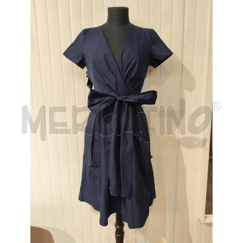 ABITO DONNA EMME MARELLA BLU SCOLLO V INCROCIATO | Mercatino dell'Usato Mestre 1