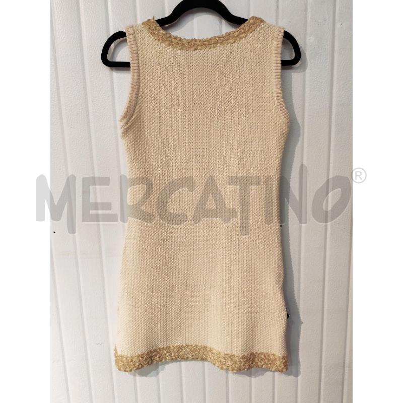 ABITO DONNA FENDI BEIGE PROFILI DORATI | Mercatino dell'Usato Mestre 4