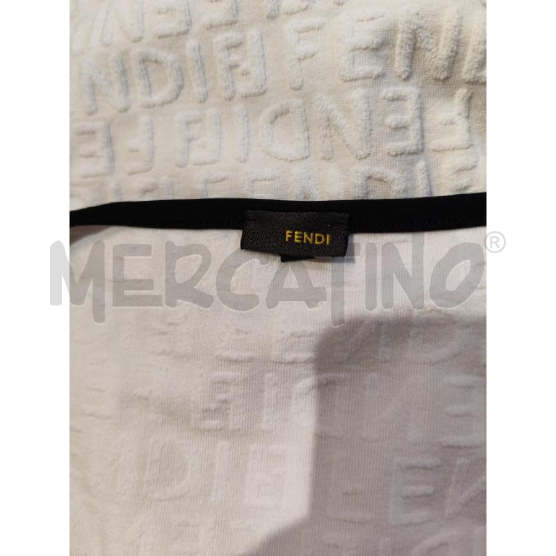 ABITO DONNA FENDI BIANCO PROFILI NERI | Mercatino dell'Usato Mestre 5