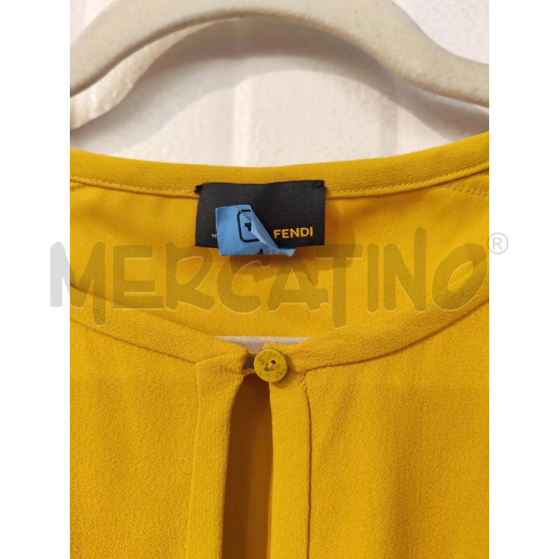 ABITO DONNA FENDI GIALLO E BLU DA RIVEDERE | Mercatino dell'Usato Mestre 2