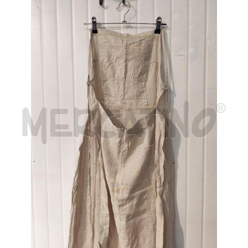 ABITO DONNA FUSION BEIGE LINO DOPPIA TASCA PETTO | Mercatino dell'Usato Mestre 3