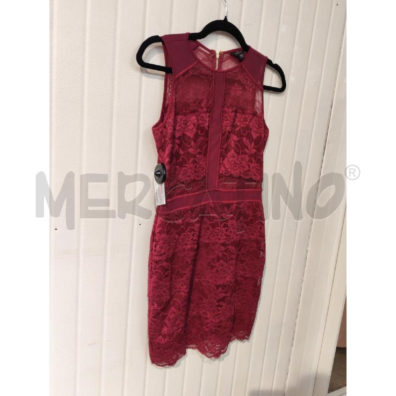 ABITO DONNA GUESS PIZZO ROSSO | Mercatino dell'Usato Mestre 3
