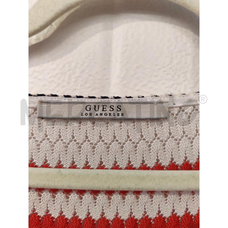 ABITO DONNA GUESS RIGHE BIANCHE ROSSE E BLU | Mercatino dell'Usato Mestre 2