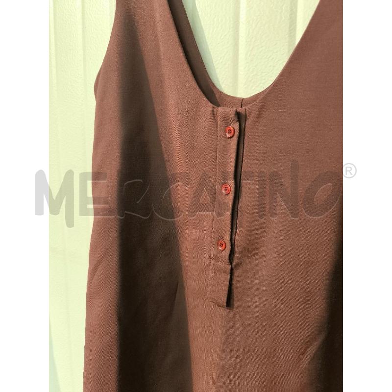 ABITO DONNA INTREND ROSSO MATTONE CONBOTTONICNI DAVANTI | Mercatino dell'Usato Mestre 3