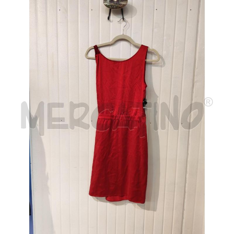 ABITO DONNA LIUJO SETA34 ROSSO A PORTAFOGLIO | Mercatino dell'Usato Mestre 3