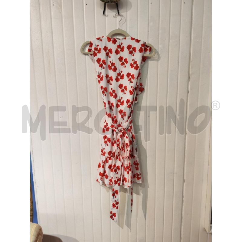 ABITO DONNA LIU JO BIANCO FIORI ROSSI | Mercatino dell'Usato Mestre 3