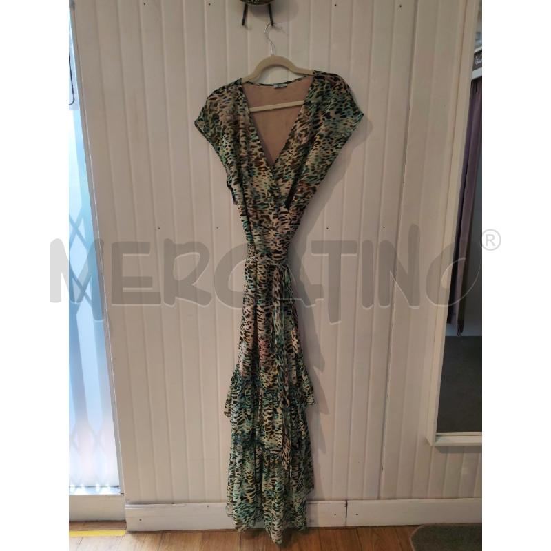 ABITO DONNA LIU JO LEOPARDATO VERDE ROSA GIALLO | Mercatino dell'Usato Mestre 1