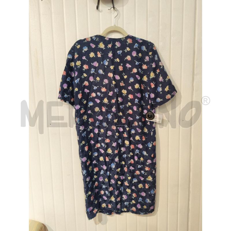 ABITO DONNA LUISA SPAGNOLI BLU FIORI COLROATI  | Mercatino dell'Usato Mestre 4