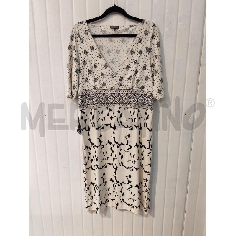 ABITO DONNA MALIPARMI BIANCO FANTASAI NERA | Mercatino dell'Usato Mestre 1
