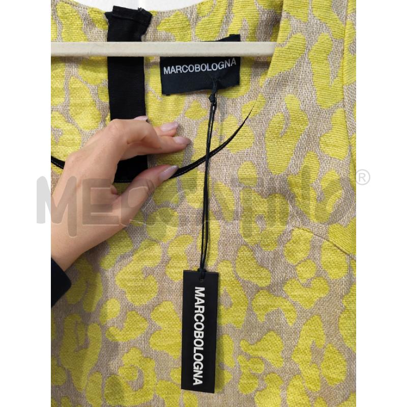 ABITO DONNA MARCO BOLOGNA MACULATO GIALLO BEIGE  | Mercatino dell'Usato Mestre 2