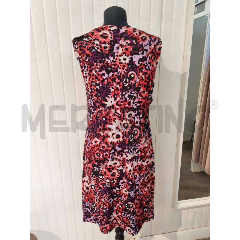 ABITO DONNA MARELLA LEOPARDATO ROSSO VIOLA | Mercatino dell'Usato Mestre 3