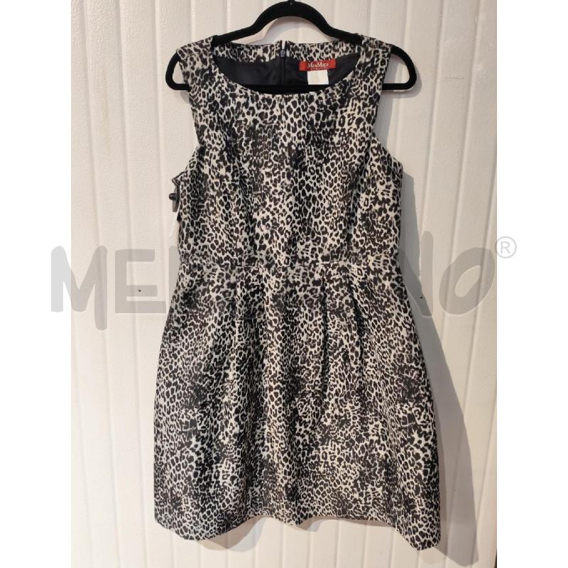 ABITO DONNA MAXMARA LEOPARDATO MARRONE | Mercatino dell'Usato Mestre 1