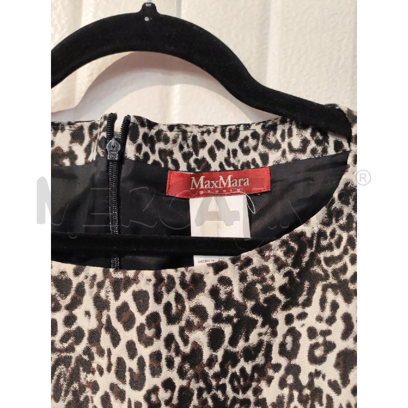 ABITO DONNA MAXMARA LEOPARDATO MARRONE | Mercatino dell'Usato Mestre 2