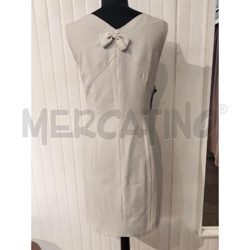 ABITO DONNA MAX&CO GRIGIO CHIARO CON FIOCCO DIETRO | Mercatino dell'Usato Mestre 2