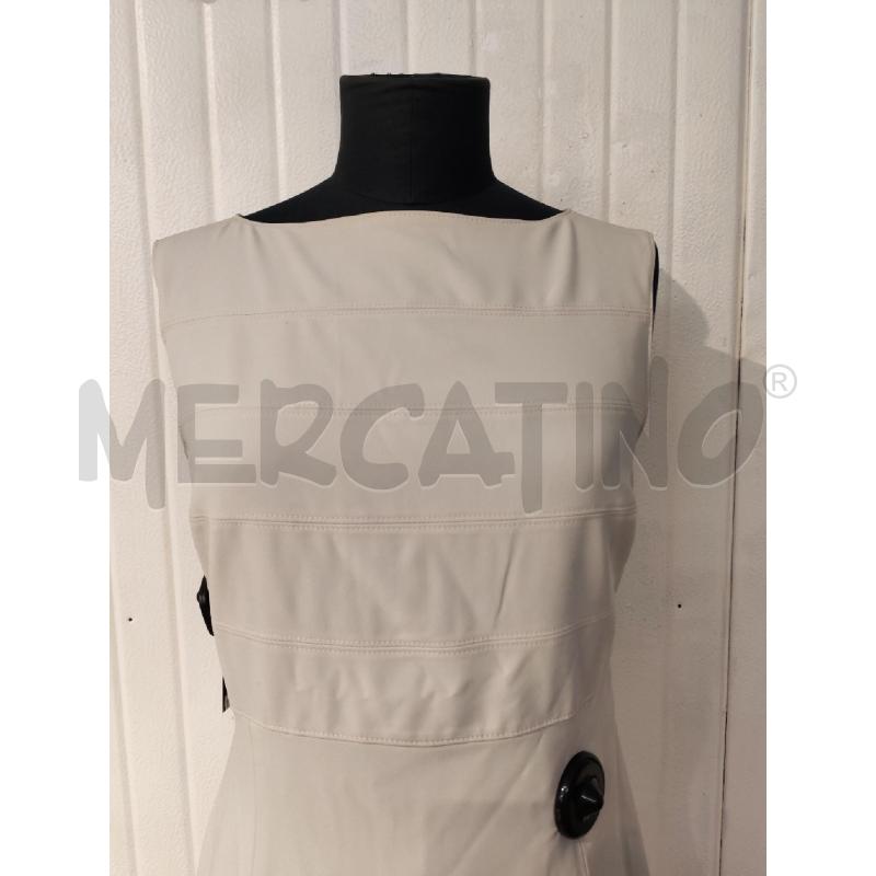 ABITO DONNA MAX&CO GRIGIO CHIARO CON FIOCCO DIETRO | Mercatino dell'Usato Mestre 4