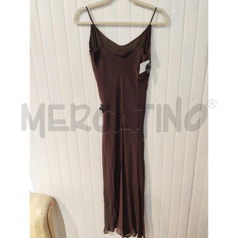 ABITO DONNA MAX&CO MARRONE SCURO LUNGO | Mercatino dell'Usato Mestre 3