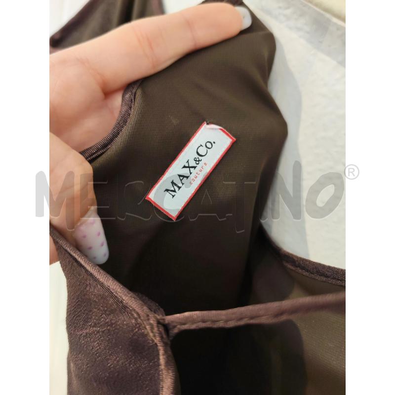 ABITO DONNA MAX&CO MARRONE SCURO LUNGO | Mercatino dell'Usato Mestre 4