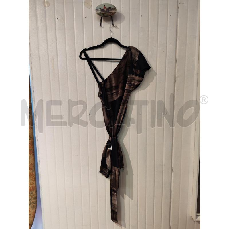 ABITO DONNA MAX & CO MARRONE E NERO MONOSPALLA | Mercatino dell'Usato Mestre 1