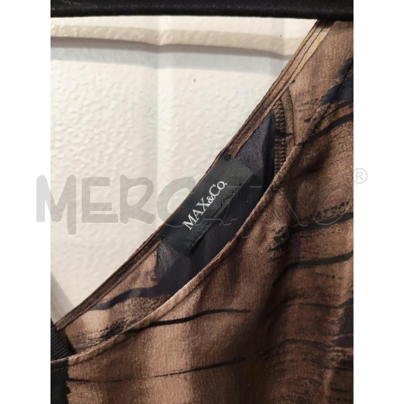 ABITO DONNA MAX & CO MARRONE E NERO MONOSPALLA | Mercatino dell'Usato Mestre 4