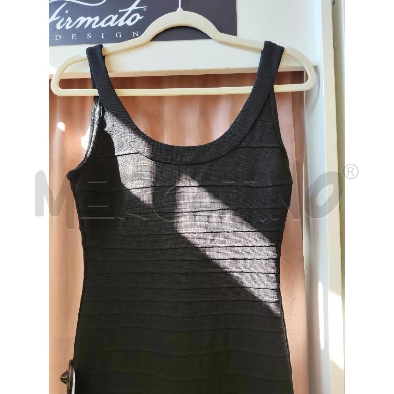 ABITO DONNA MIUSOL NERO LUNGO A SIRENA ELASTICIZZATO | Mercatino dell'Usato Mestre 2